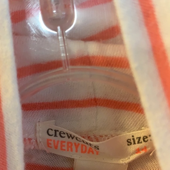 J.Crew crewcuts pink and white striped long tee - Picture 3 of 4